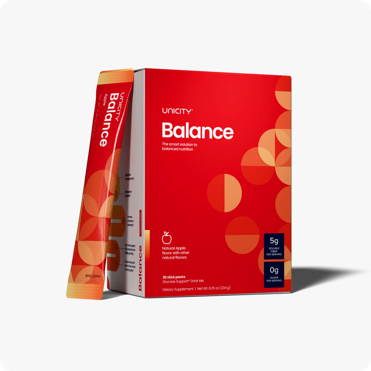 Balance Apple combines an advanced seven-fiber matrix with apple polyphenols and apple cider vinegar.