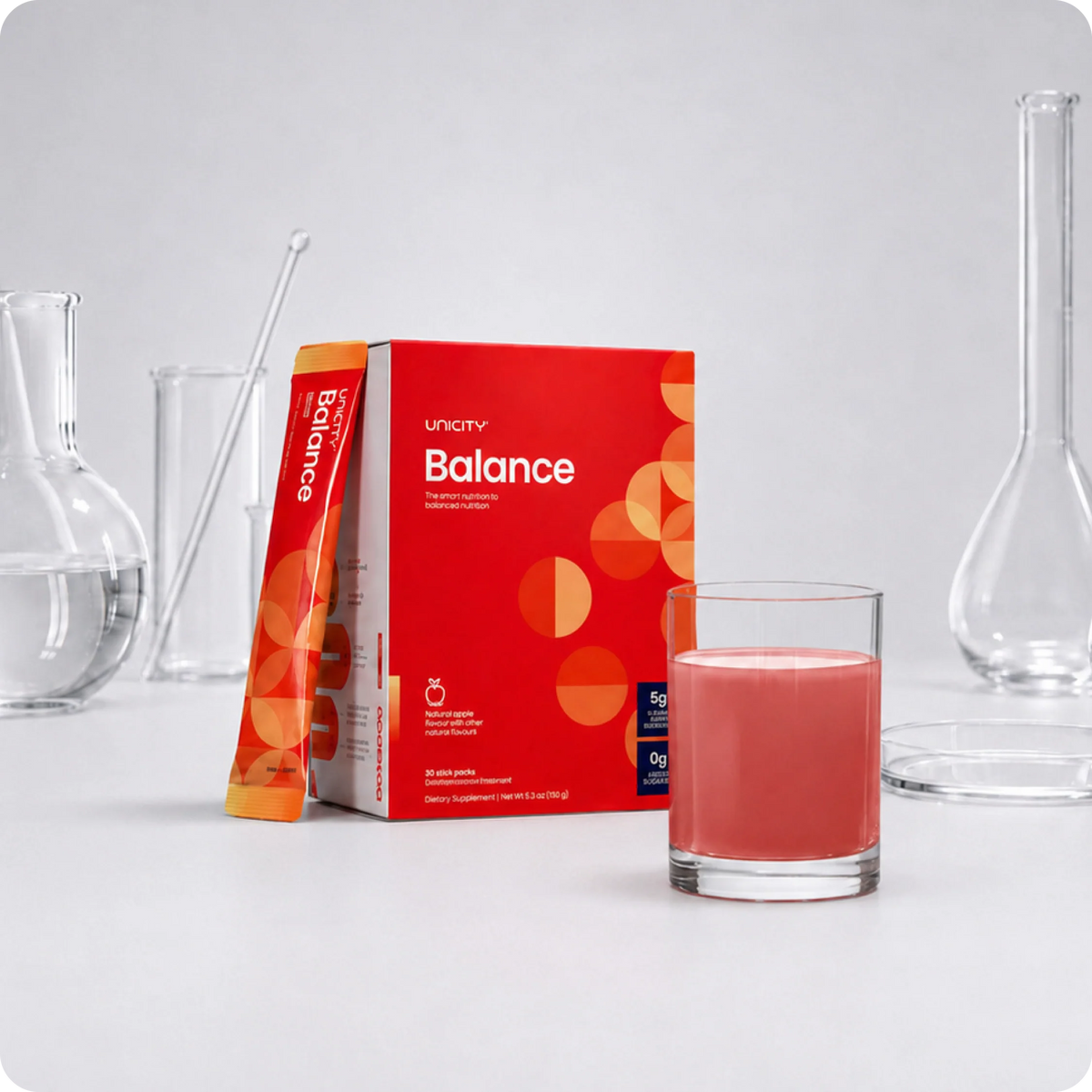 Balance Apple combines an advanced seven-fiber matrix with apple polyphenols and apple cider vinegar.