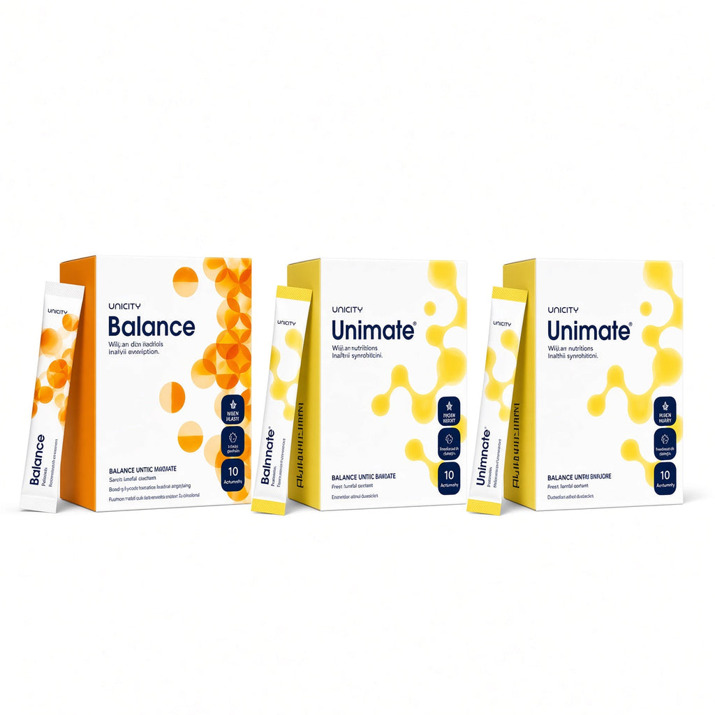 1× Unicity Balance + 2× Unimate — Complete Daily Wellness Bundle
