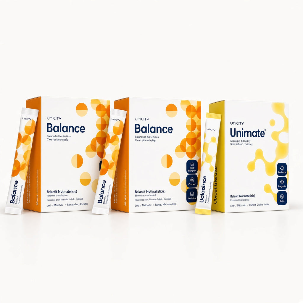 Unicity 2 Balance + 1 Unimate Trio — Smart Nutrition for Every Day
