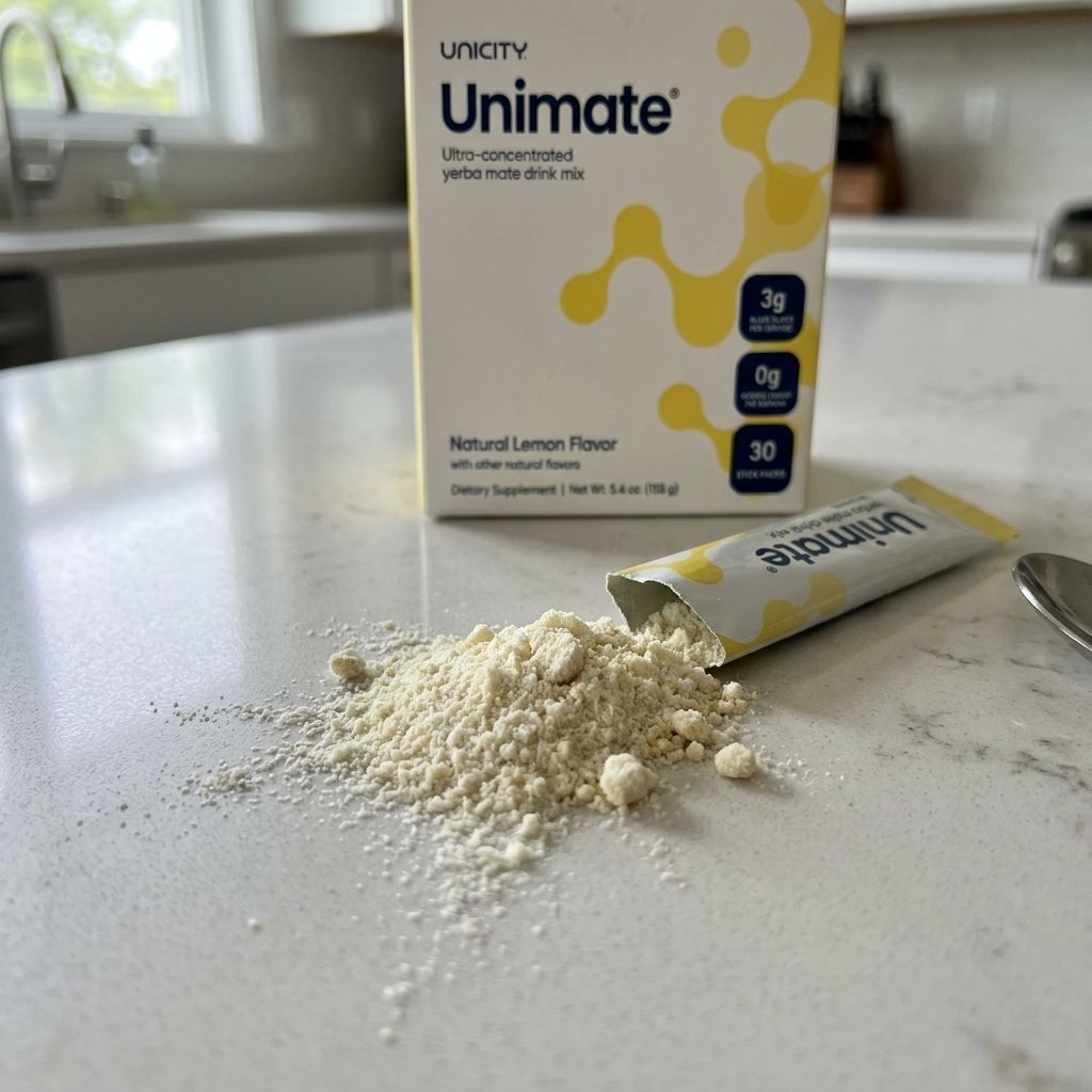 10-Pack Unimate Bundle – 30 Sticks Per Pack | Natural Lemon Flavor+2 Tumblers gift